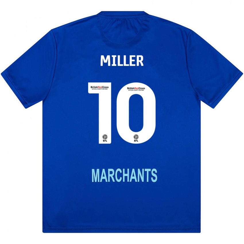 Criança Camisola George Miller #10 Verde Alternativa 2024/25 Camisa Brasil