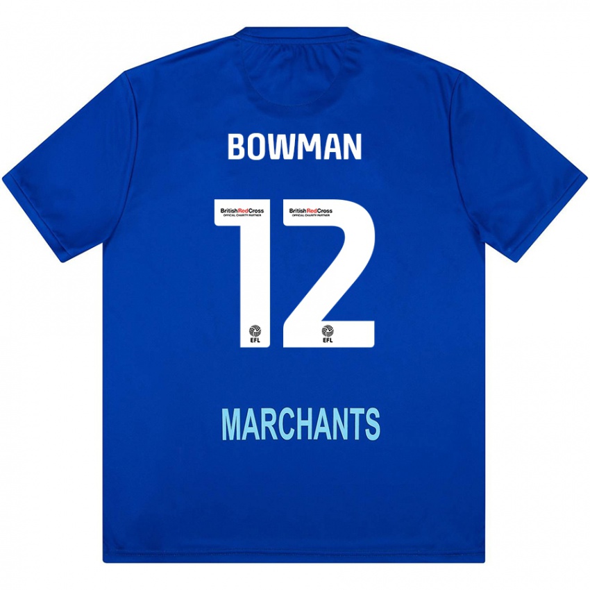 Criança Camisola Ryan Bowman #12 Verde Alternativa 2024/25 Camisa Brasil