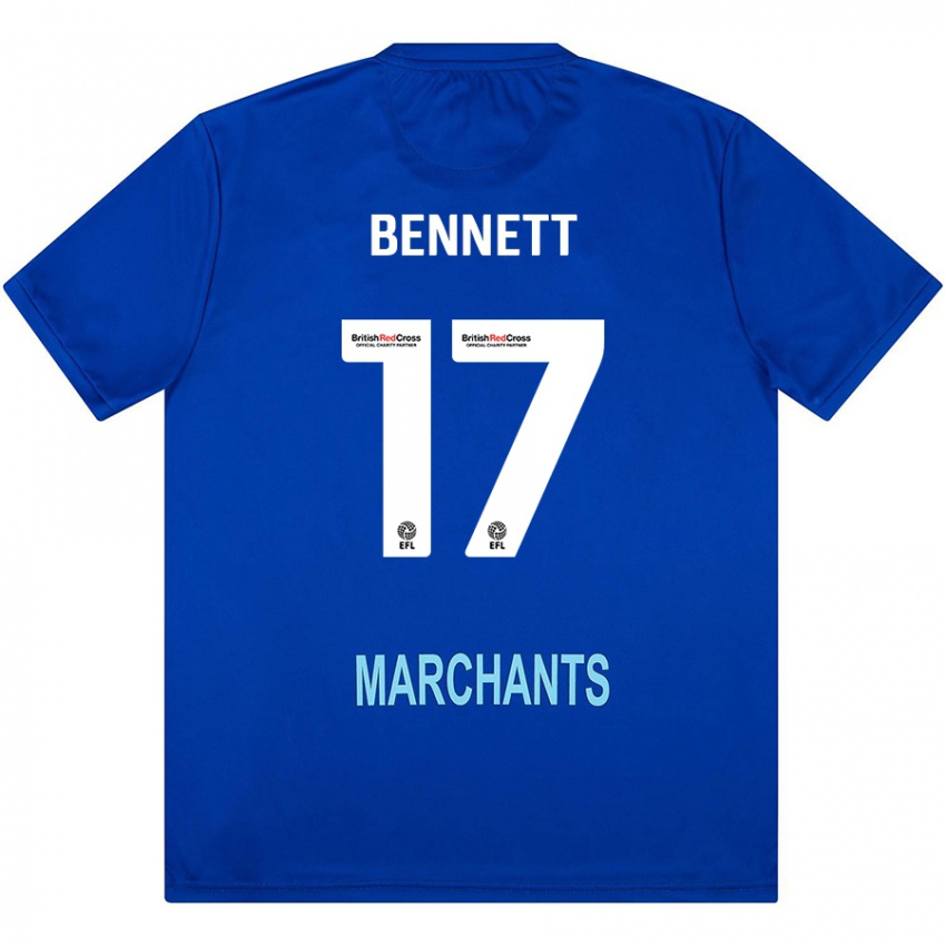 Criança Camisola Scot Bennett #17 Verde Alternativa 2024/25 Camisa Brasil