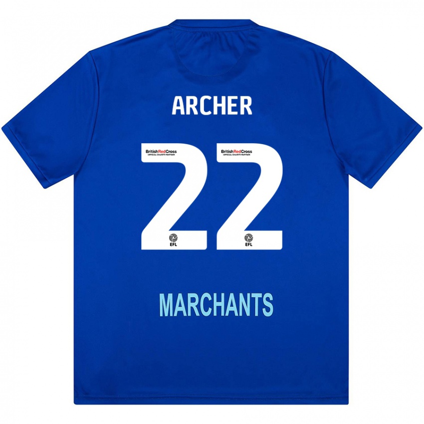 Criança Camisola Ethon Archer #22 Verde Alternativa 2024/25 Camisa Brasil