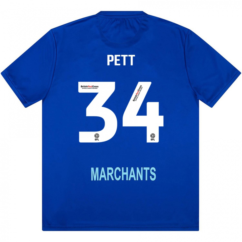 Criança Camisola Tom Pett #34 Verde Alternativa 2024/25 Camisa Brasil