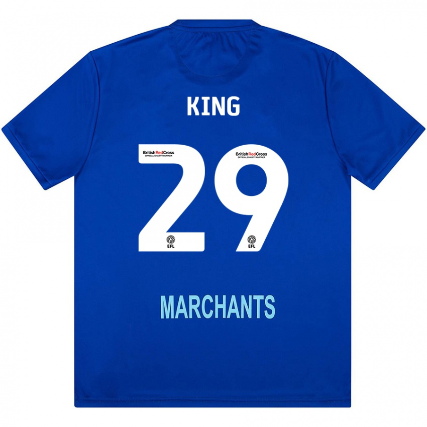 Criança Camisola Tom King #29 Verde Alternativa 2024/25 Camisa Brasil