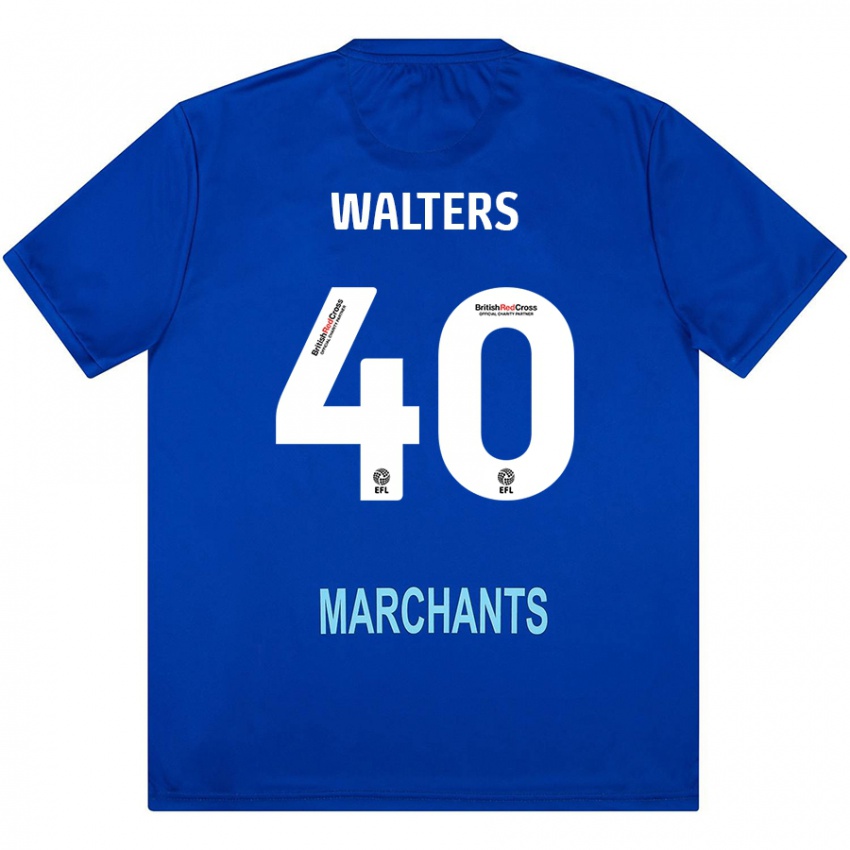 Criança Camisola Cameron Walters #40 Verde Alternativa 2024/25 Camisa Brasil