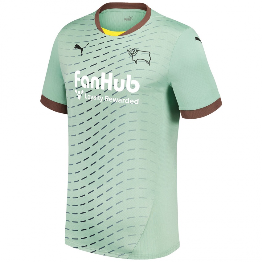 Criança Camisola Kayden Jackson #19 Verde Claro Alternativa 2024/25 Camisa Brasil