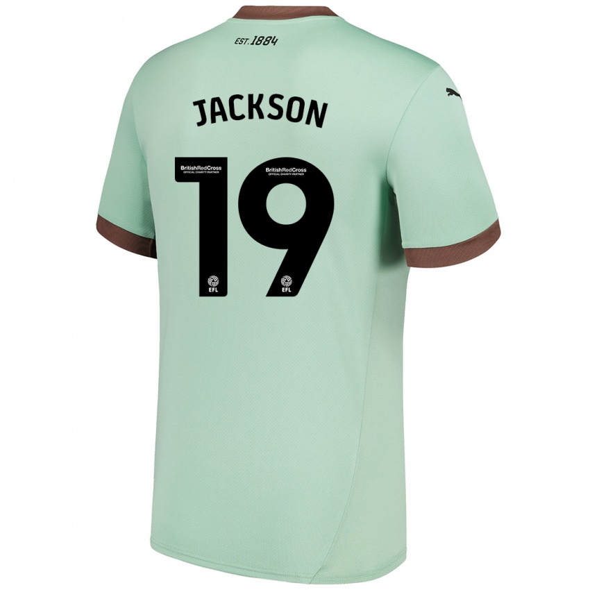 Criança Camisola Kayden Jackson #19 Verde Claro Alternativa 2024/25 Camisa Brasil