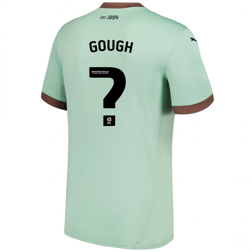 Criança Camisola Billy Gough #0 Verde Claro Alternativa 2024/25 Camisa Brasil