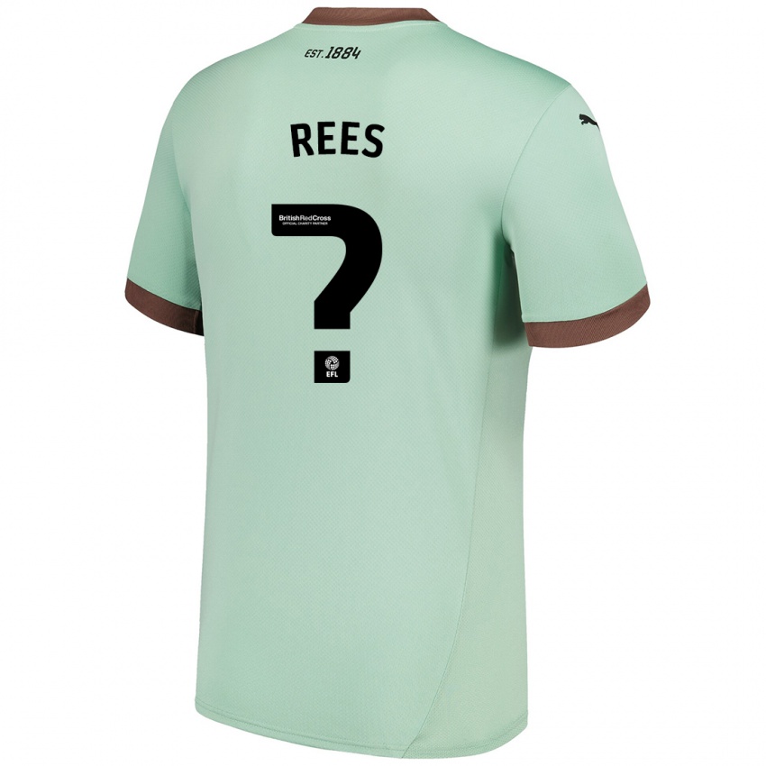 Criança Camisola Harvey Rees #0 Verde Claro Alternativa 2024/25 Camisa Brasil