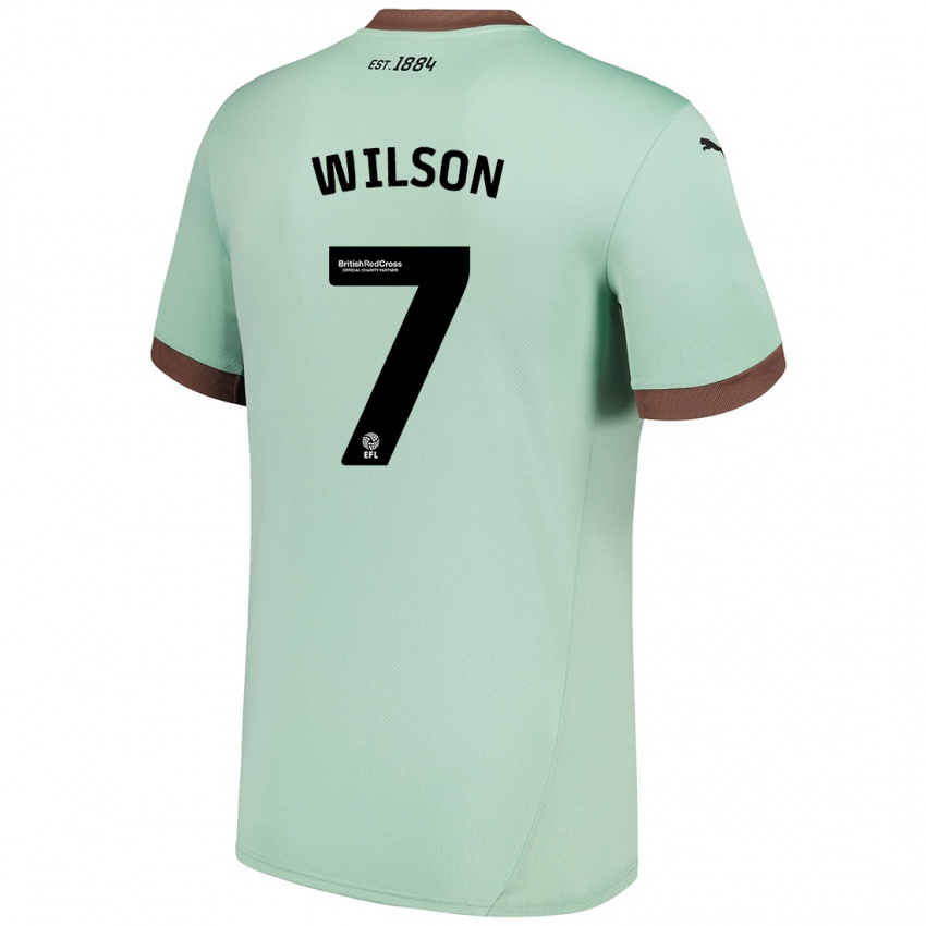 Criança Camisola Emelia Wilson #7 Verde Claro Alternativa 2024/25 Camisa Brasil