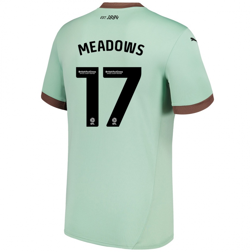 Criança Camisola Helena Meadows #17 Verde Claro Alternativa 2024/25 Camisa Brasil