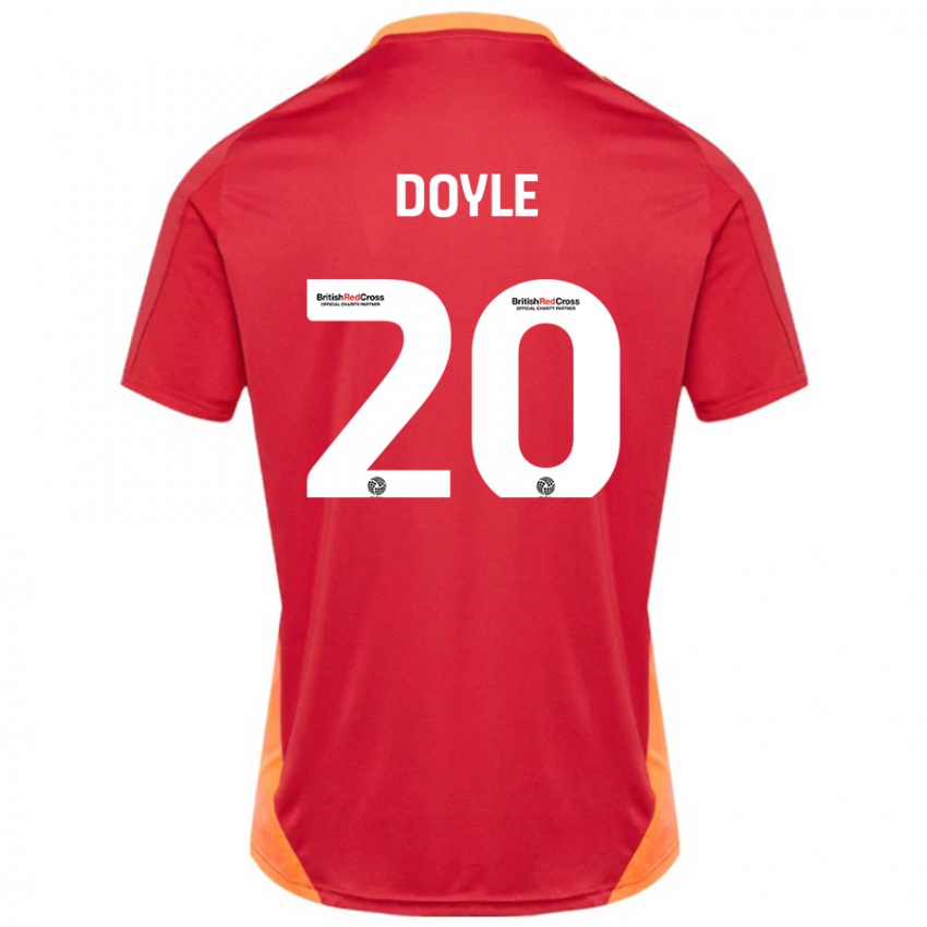 Criança Camisola Kamari Doyle #20 Azul Desligado Branco Alternativa 2024/25 Camisa Brasil