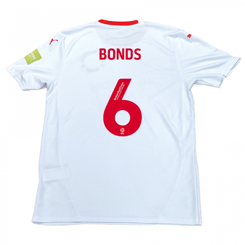 Criança Camisola Elliot Bonds #6 Branco Alternativa 2024/25 Camisa Brasil