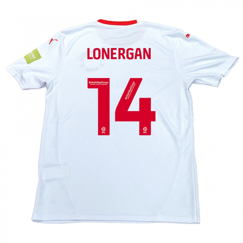 Criança Camisola Tommy Lonergan #14 Branco Alternativa 2024/25 Camisa Brasil