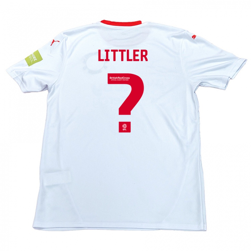 Criança Camisola Zack Littler #0 Branco Alternativa 2024/25 Camisa Brasil