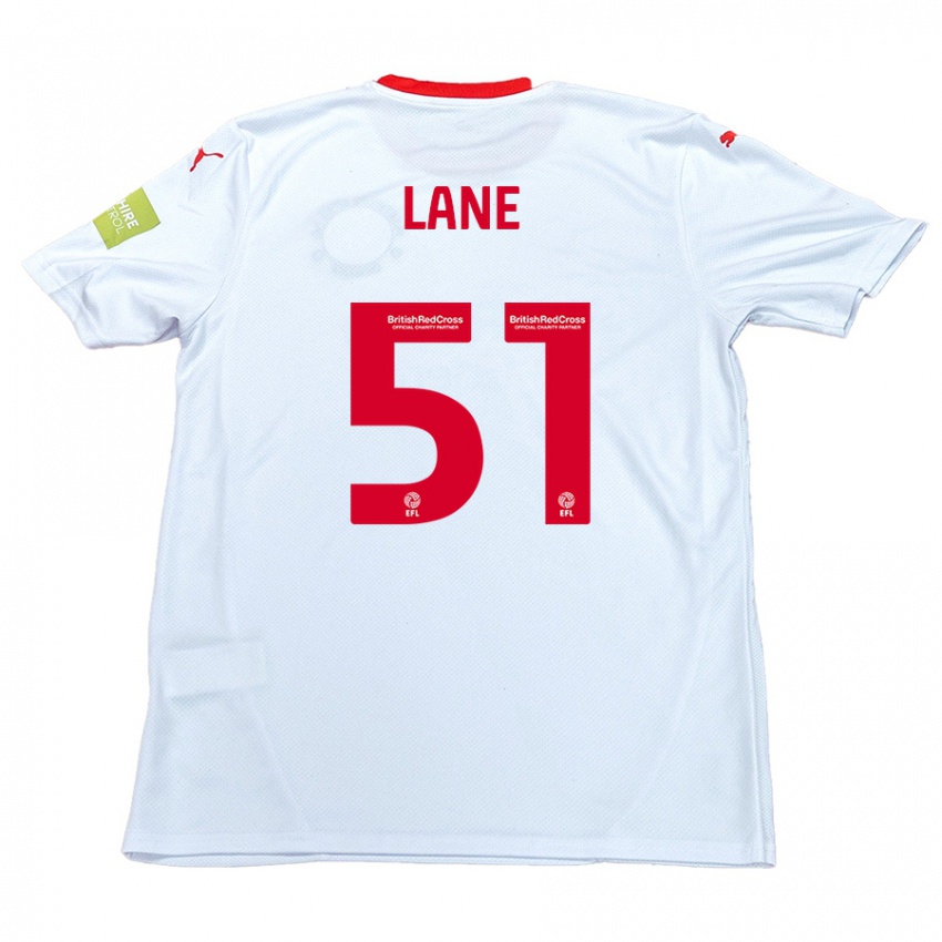 Criança Camisola Mikey Lane #51 Branco Alternativa 2024/25 Camisa Brasil