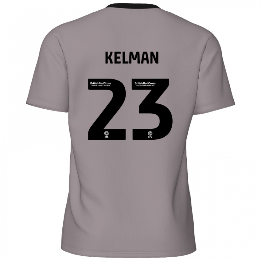 Criança Camisola Charlie Kelman #23 Cinzento Alternativa 2024/25 Camisa Brasil