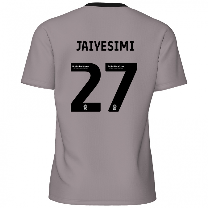 Criança Camisola Diallang Jaiyesimi #27 Cinzento Alternativa 2024/25 Camisa Brasil