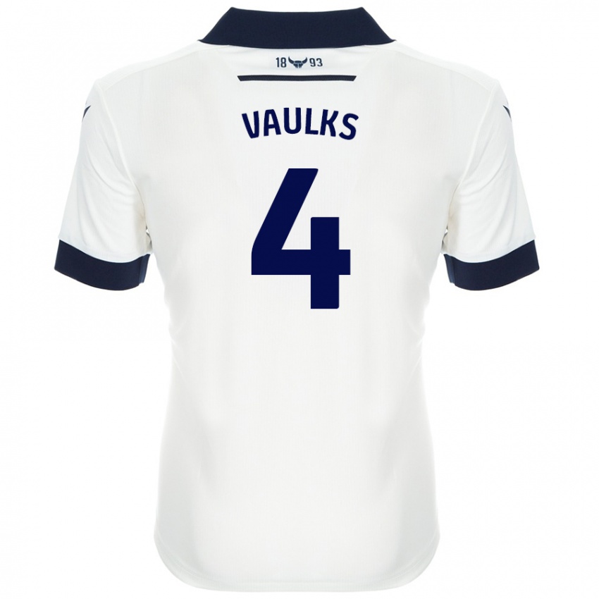 Criança Camisola Will Vaulks #4 Azul-Marinho Branco Alternativa 2024/25 Camisa Brasil