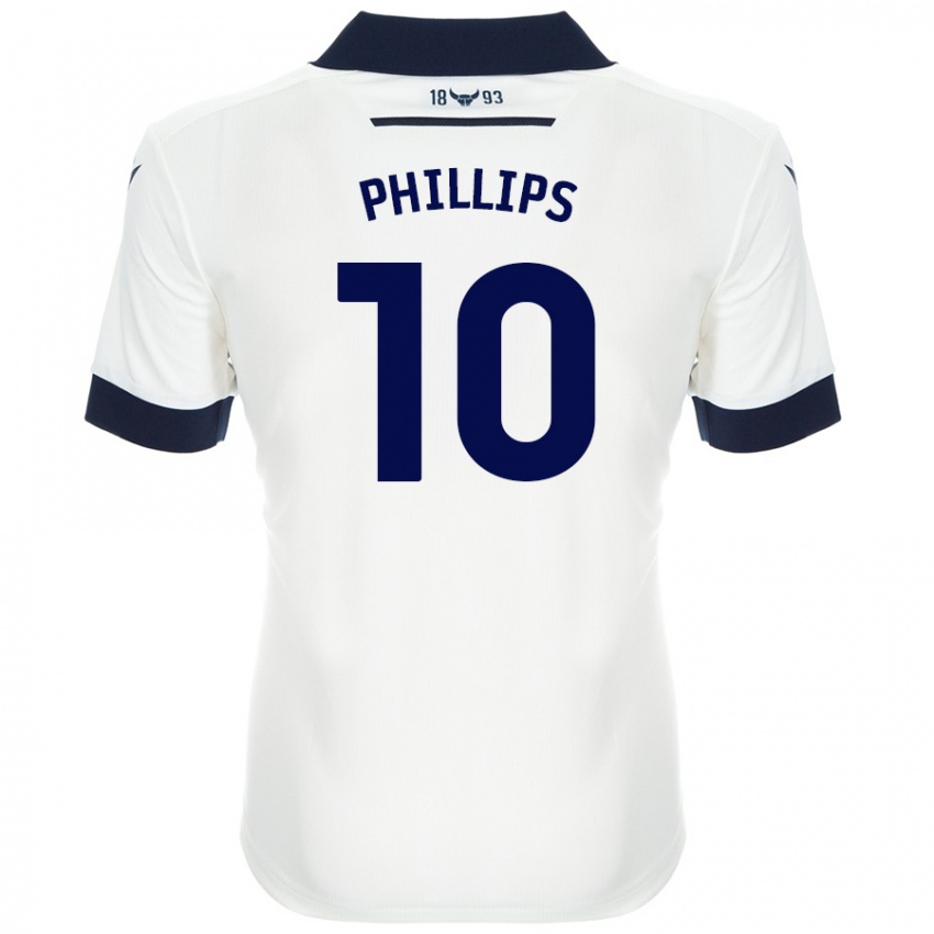 Criança Camisola Matt Phillips #10 Azul-Marinho Branco Alternativa 2024/25 Camisa Brasil