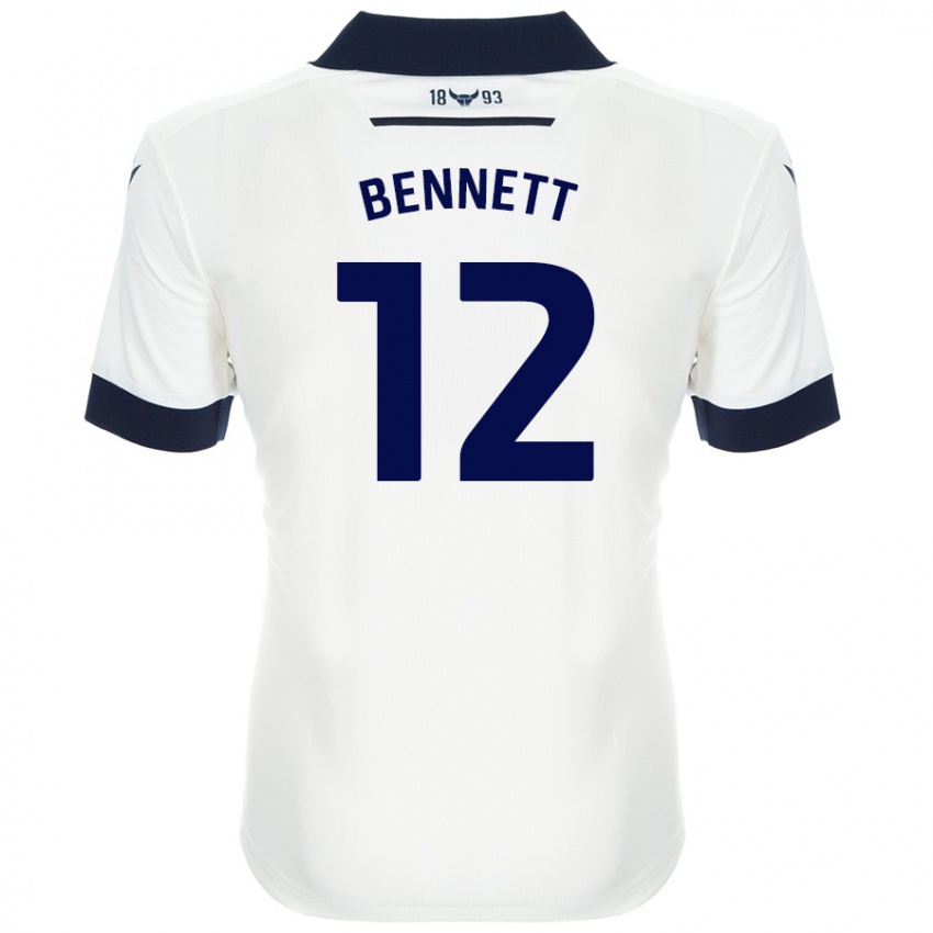 Criança Camisola Joe Bennett #12 Azul-Marinho Branco Alternativa 2024/25 Camisa Brasil