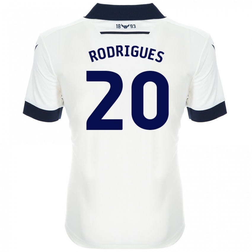 Criança Camisola Rúben Rodrigues #20 Azul-Marinho Branco Alternativa 2024/25 Camisa Brasil