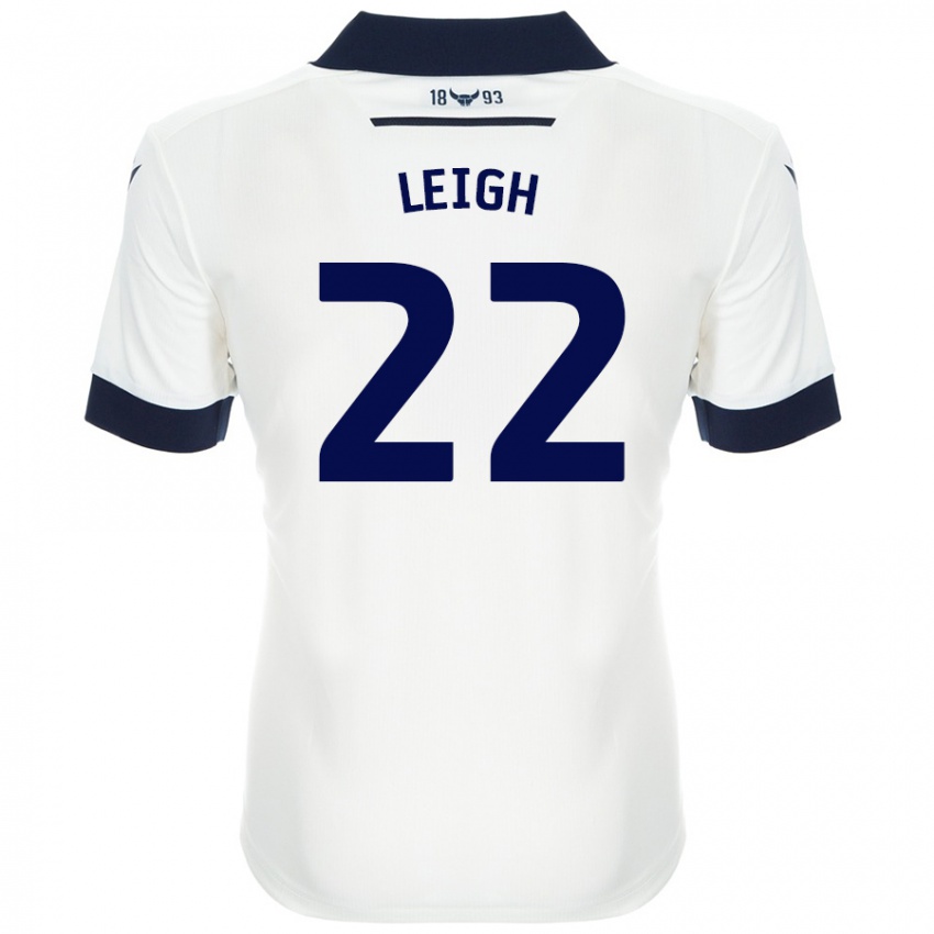 Criança Camisola Greg Leigh #22 Azul-Marinho Branco Alternativa 2024/25 Camisa Brasil