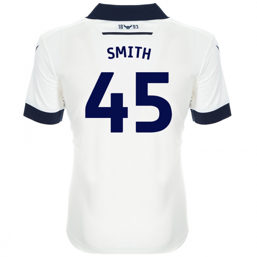 Criança Camisola Max Smith #45 Azul-Marinho Branco Alternativa 2024/25 Camisa Brasil