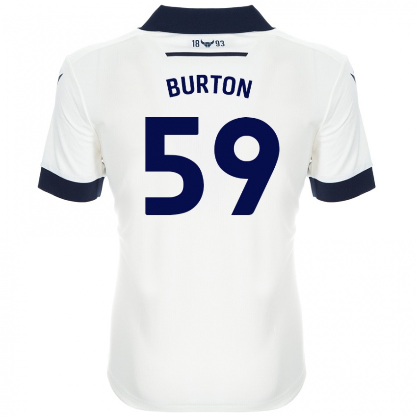 Criança Camisola Kasway Burton #59 Azul-Marinho Branco Alternativa 2024/25 Camisa Brasil