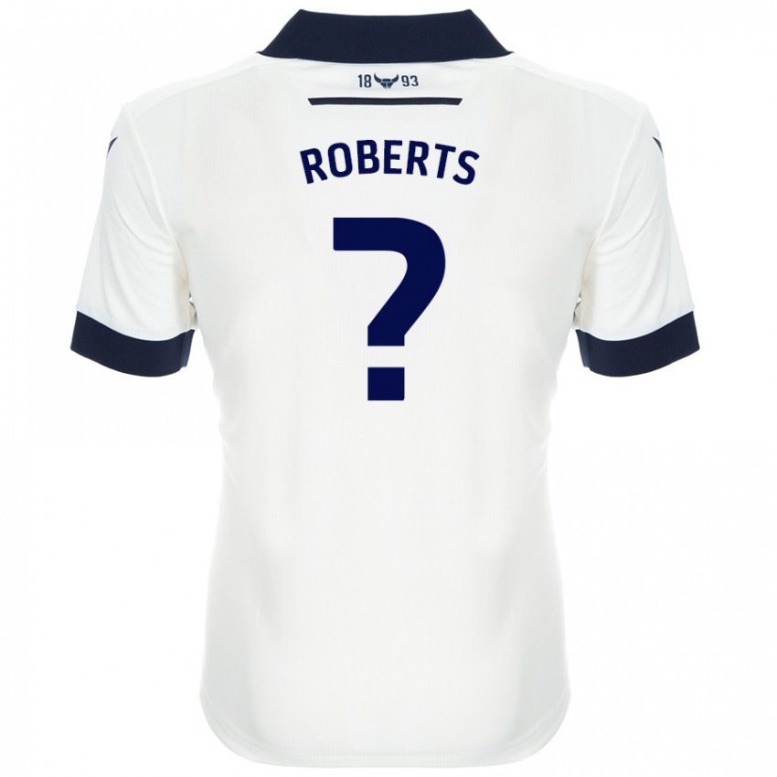 Criança Camisola Amber Roberts #0 Azul-Marinho Branco Alternativa 2024/25 Camisa Brasil