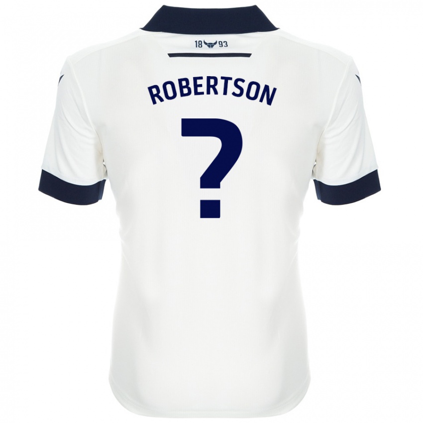 Criança Camisola Maddie Robertson #0 Azul-Marinho Branco Alternativa 2024/25 Camisa Brasil