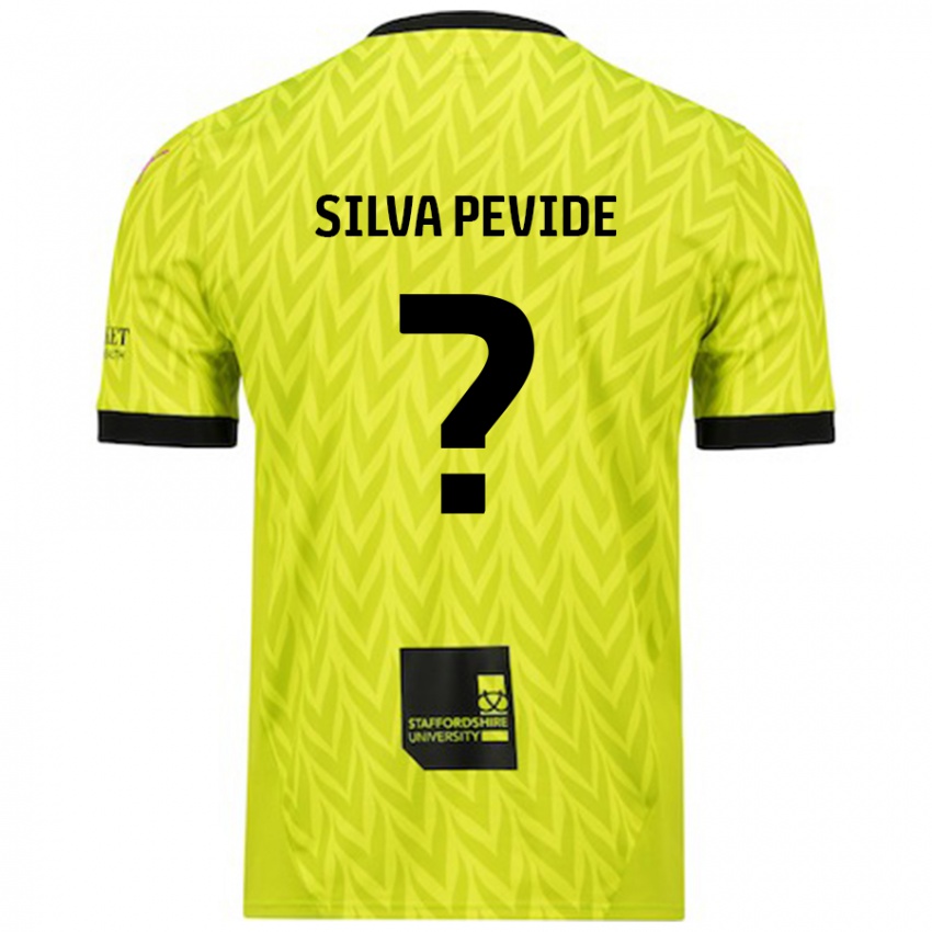 Criança Camisola Joao Silva Pevide #0 Verde Fluorescente Alternativa 2024/25 Camisa Brasil