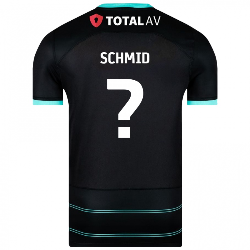 Criança Camisola Nicolas Schmid #0 Preto Alternativa 2024/25 Camisa Brasil