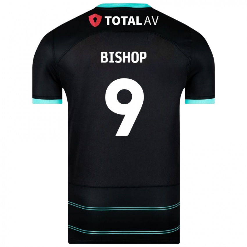 Criança Camisola Colby Bishop #9 Preto Alternativa 2024/25 Camisa Brasil