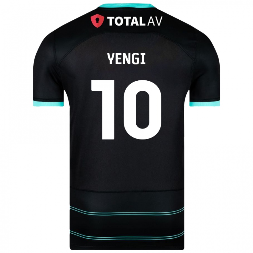 Criança Camisola Kusini Yengi #10 Preto Alternativa 2024/25 Camisa Brasil