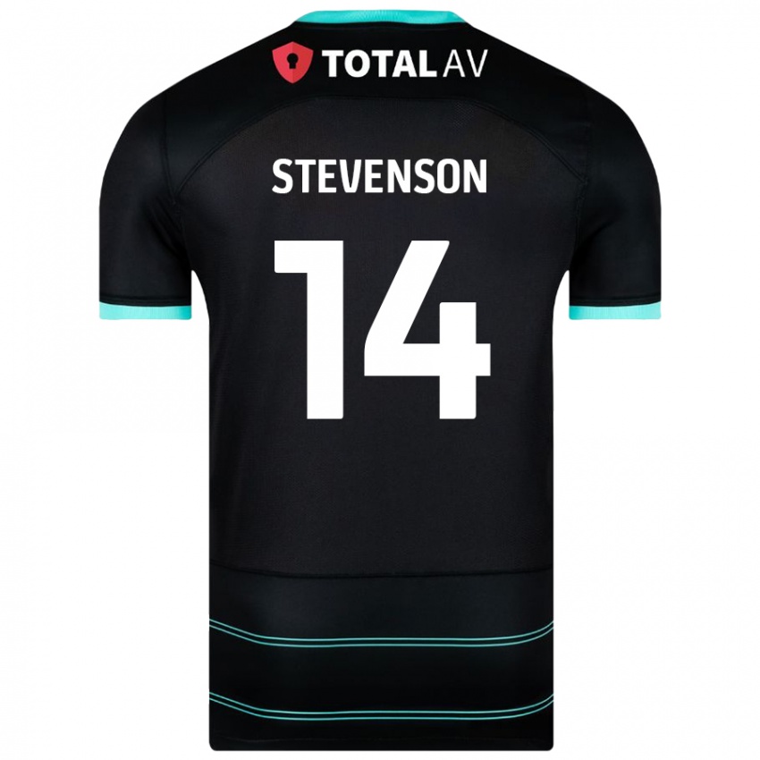 Criança Camisola Ben Stevenson #14 Preto Alternativa 2024/25 Camisa Brasil