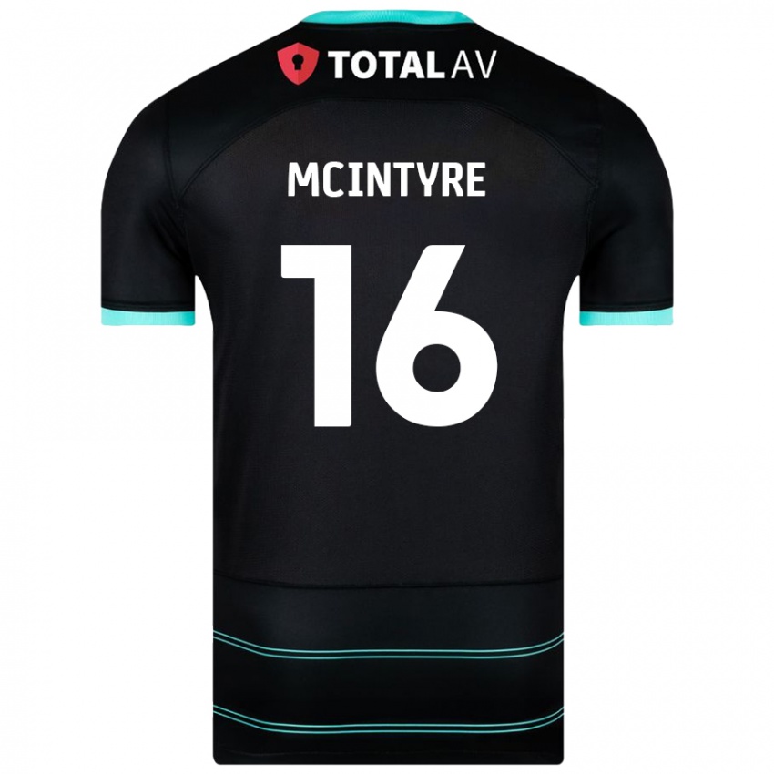 Criança Camisola Tom Mcintyre #16 Preto Alternativa 2024/25 Camisa Brasil