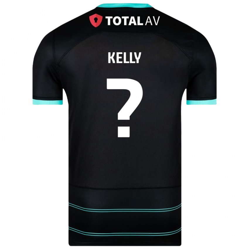 Criança Camisola Liam Kelly #0 Preto Alternativa 2024/25 Camisa Brasil