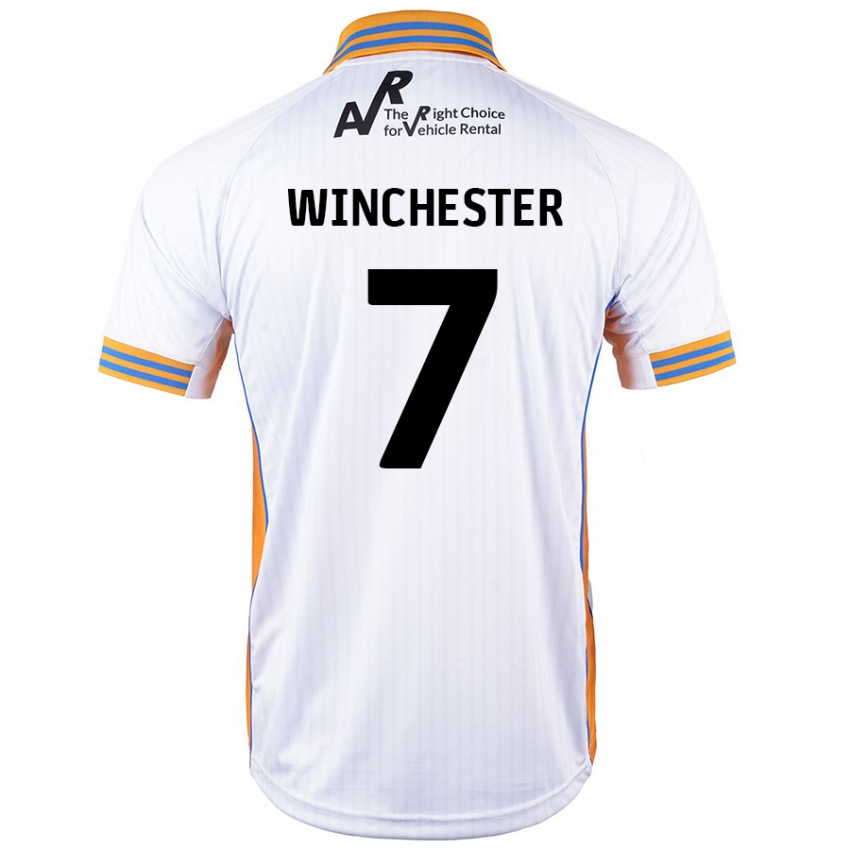 Criança Camisola Carl Winchester #7 Branco Alternativa 2024/25 Camisa Brasil