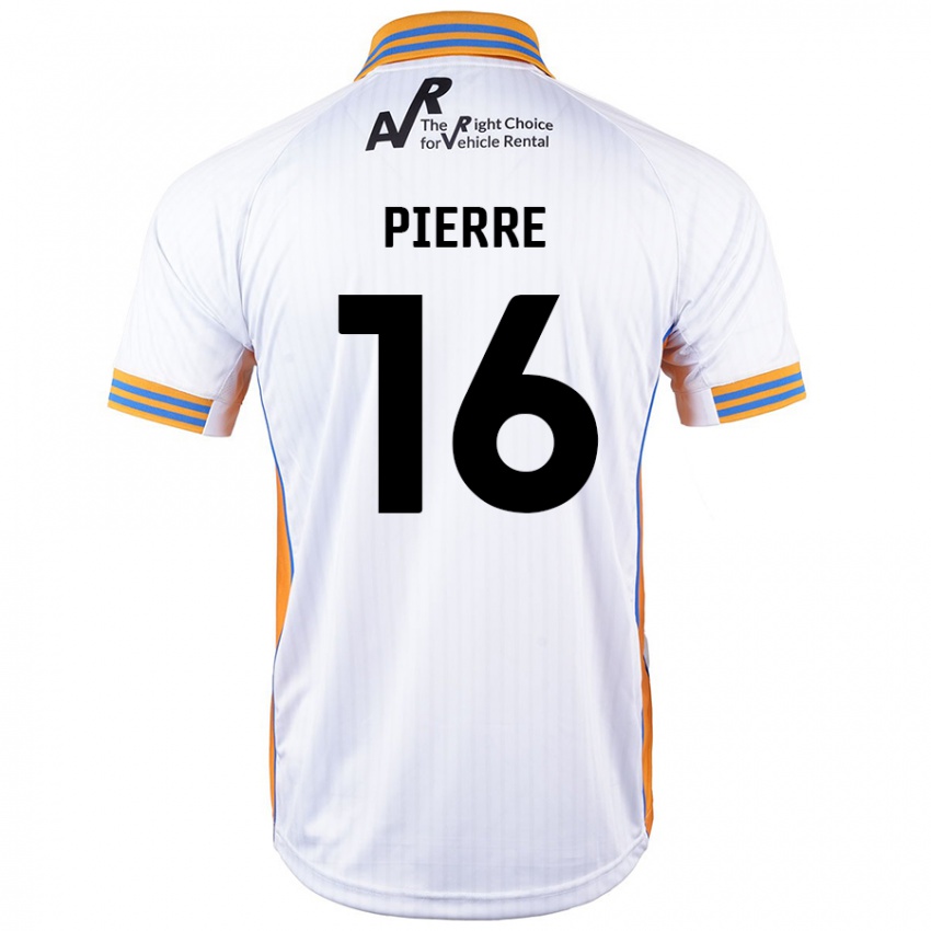 Criança Camisola Aaron Pierre #16 Branco Alternativa 2024/25 Camisa Brasil