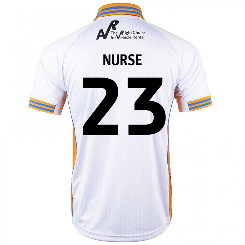 Criança Camisola George Nurse #23 Branco Alternativa 2024/25 Camisa Brasil