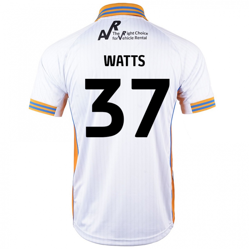 Criança Camisola Harvey Watts #37 Branco Alternativa 2024/25 Camisa Brasil