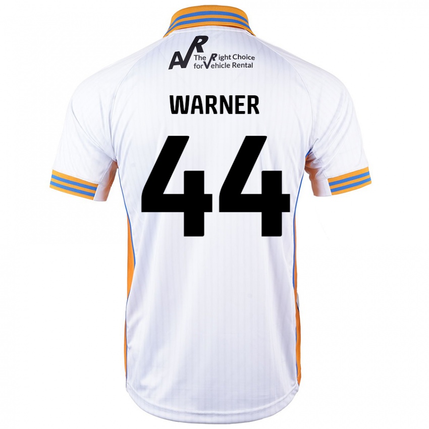 Criança Camisola James Warner #44 Branco Alternativa 2024/25 Camisa Brasil