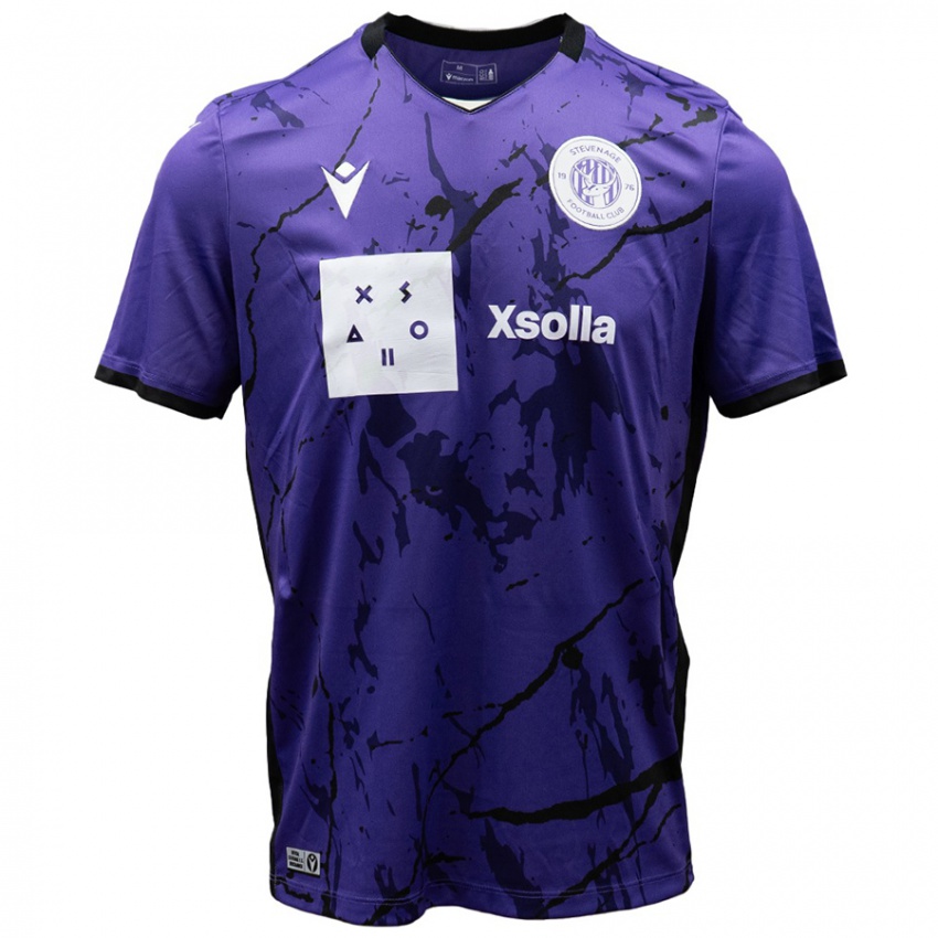 Criança Camisola Louis Thompson #23 Roxo Alternativa 2024/25 Camisa Brasil