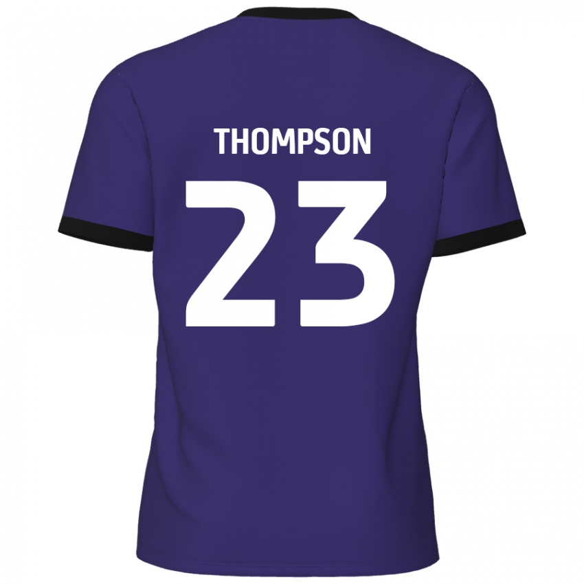 Criança Camisola Louis Thompson #23 Roxo Alternativa 2024/25 Camisa Brasil