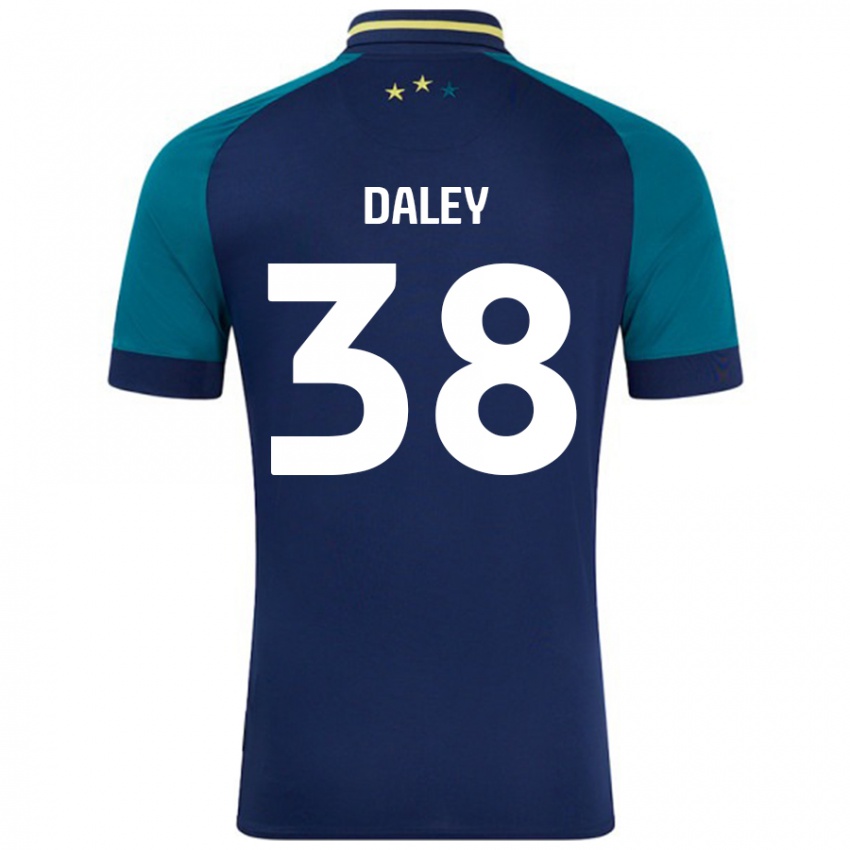 Criança Camisola Luke Daley #38 Verde Da Marinha Verde Alternativa 2024/25 Camisa Brasil