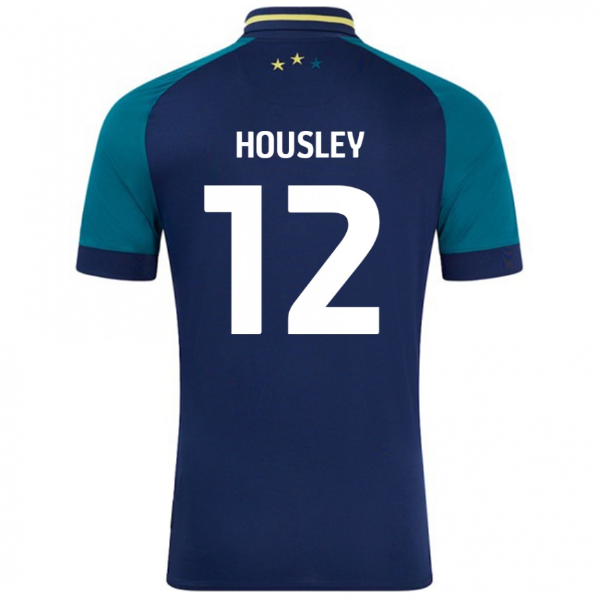 Criança Camisola Autumn Housley #12 Verde Da Marinha Verde Alternativa 2024/25 Camisa Brasil