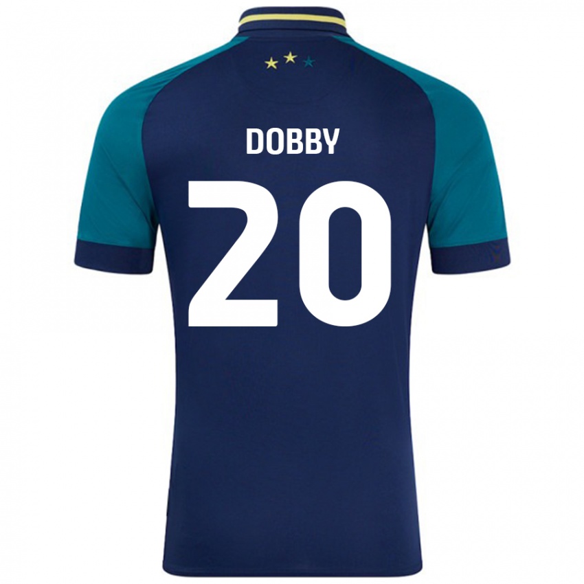 Criança Camisola Sarah Dobby #20 Verde Da Marinha Verde Alternativa 2024/25 Camisa Brasil