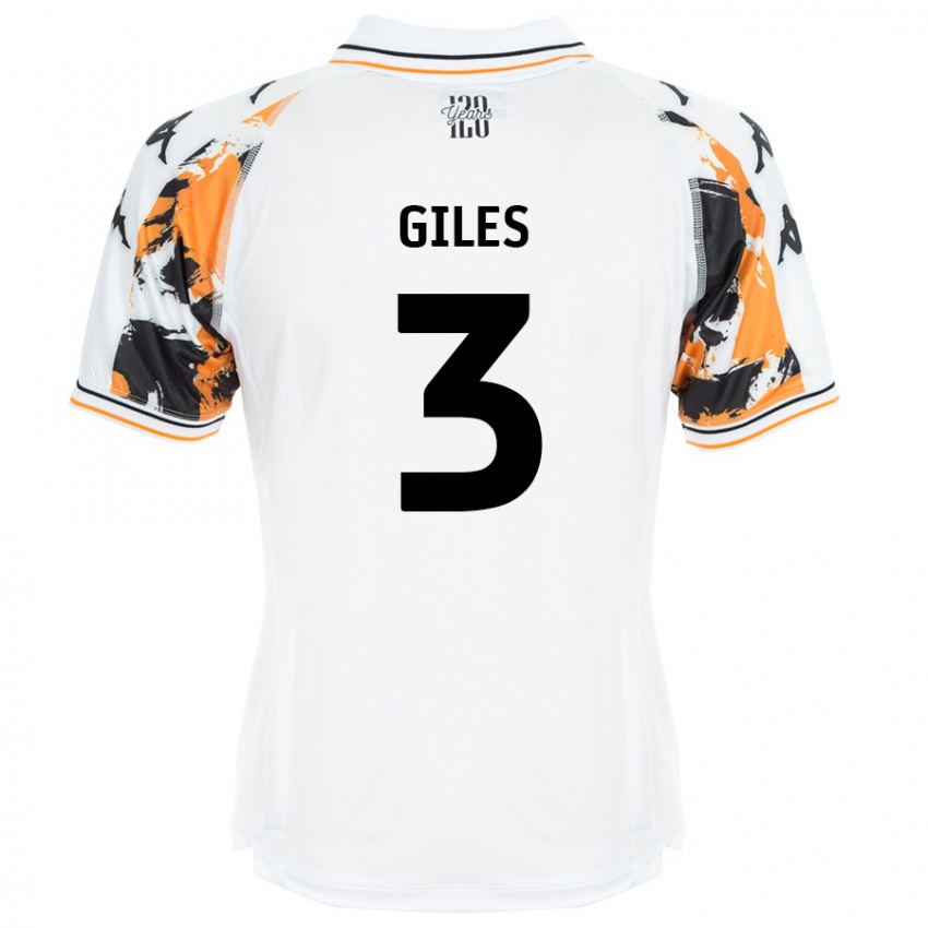 Criança Camisola Ryan Giles #3 Branco Alternativa 2024/25 Camisa Brasil