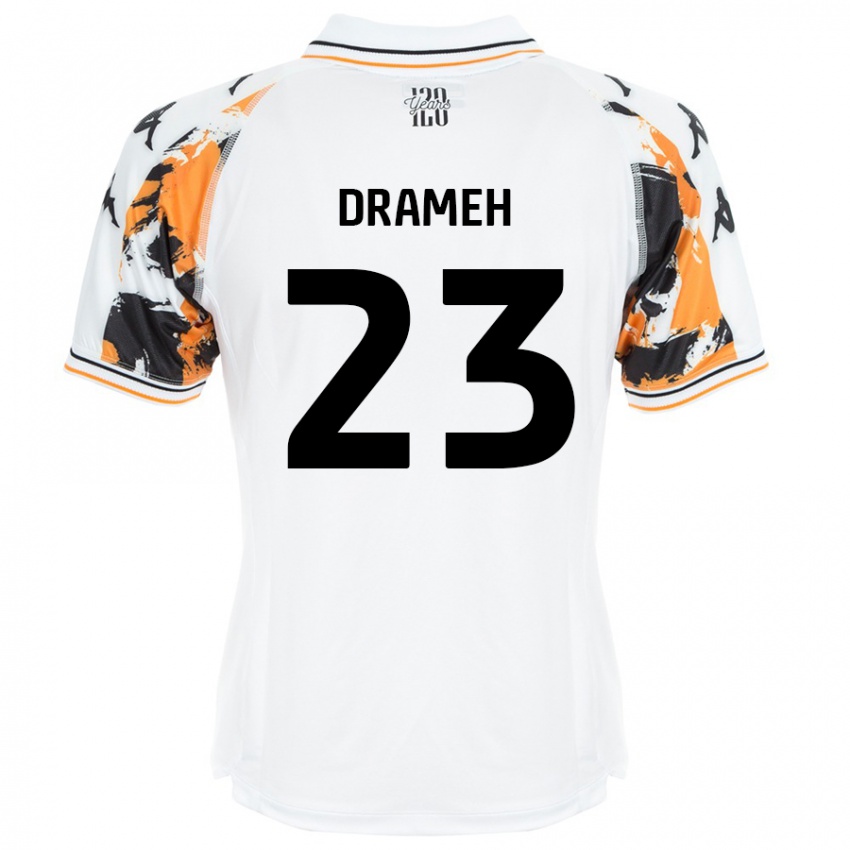 Criança Camisola Cody Drameh #23 Branco Alternativa 2024/25 Camisa Brasil