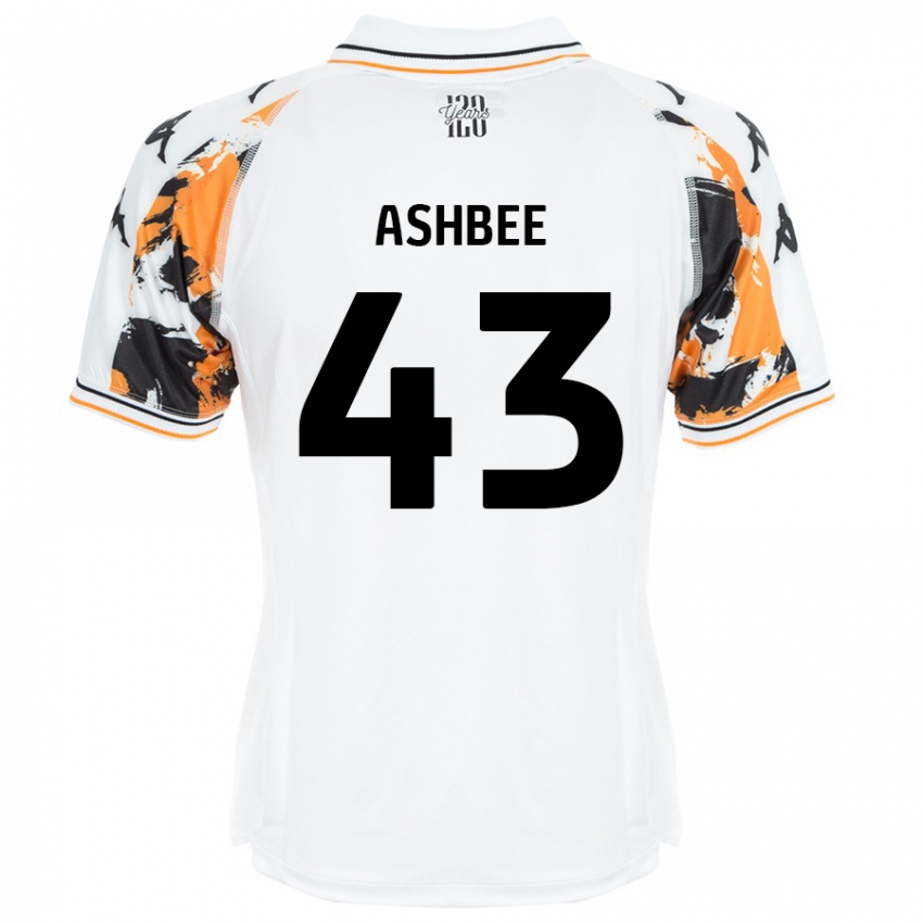 Criança Camisola Stanley Ashbee #43 Branco Alternativa 2024/25 Camisa Brasil