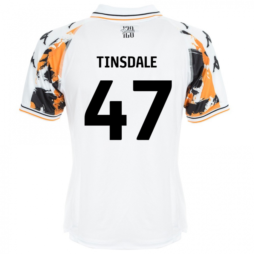 Criança Camisola Nathan Tinsdale #47 Branco Alternativa 2024/25 Camisa Brasil